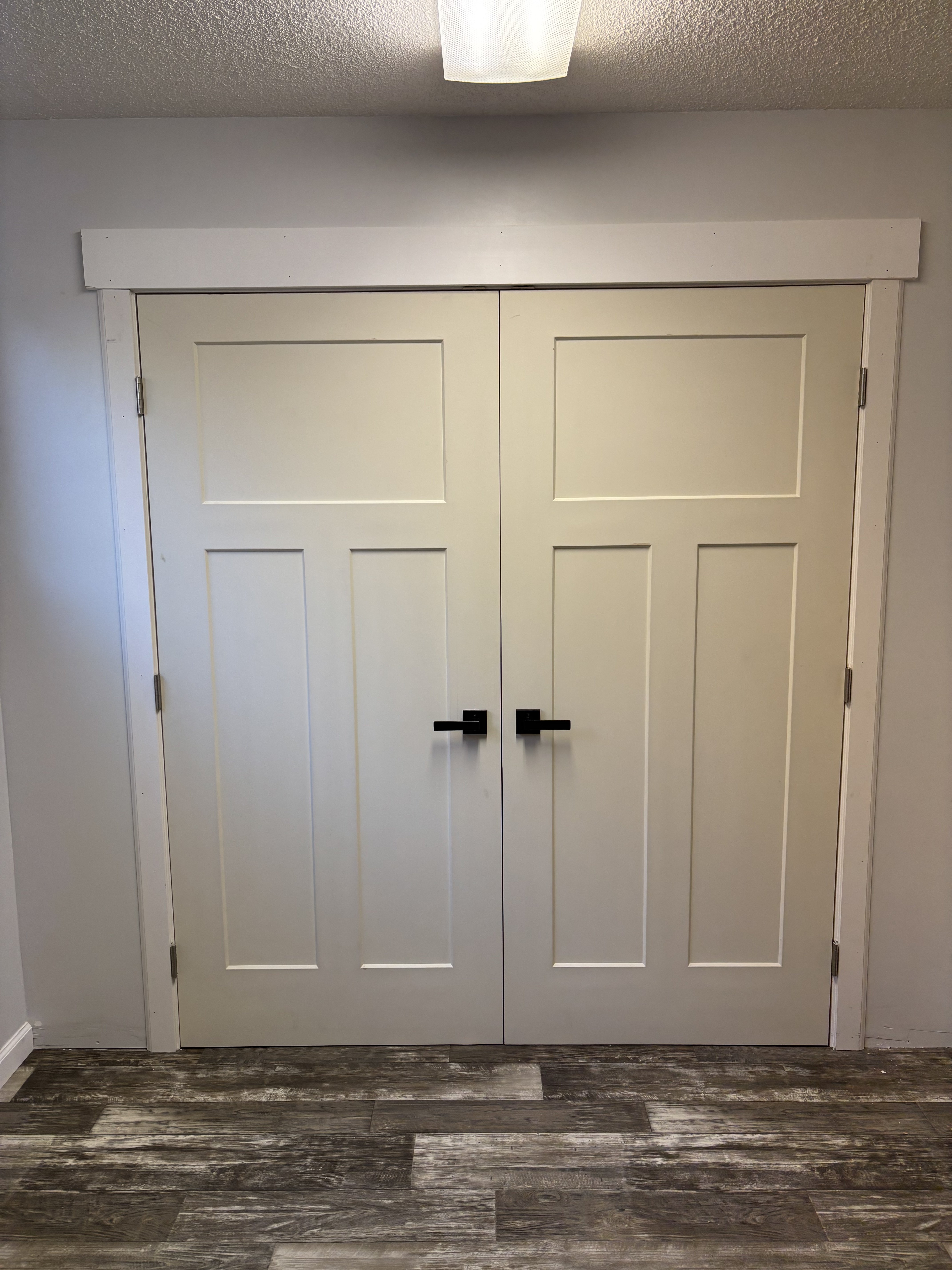 Custom interior door trim