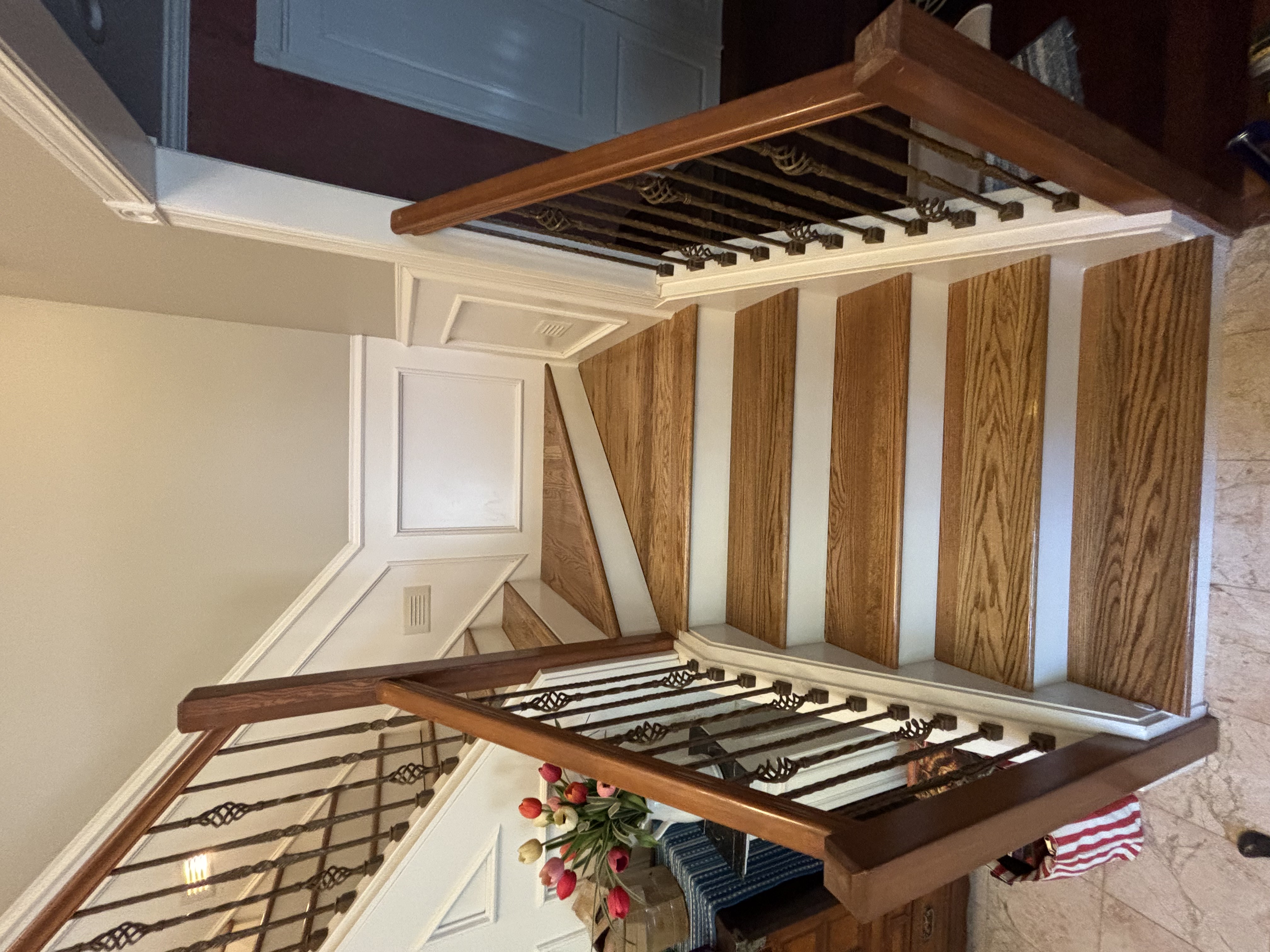 Stairway after renovation